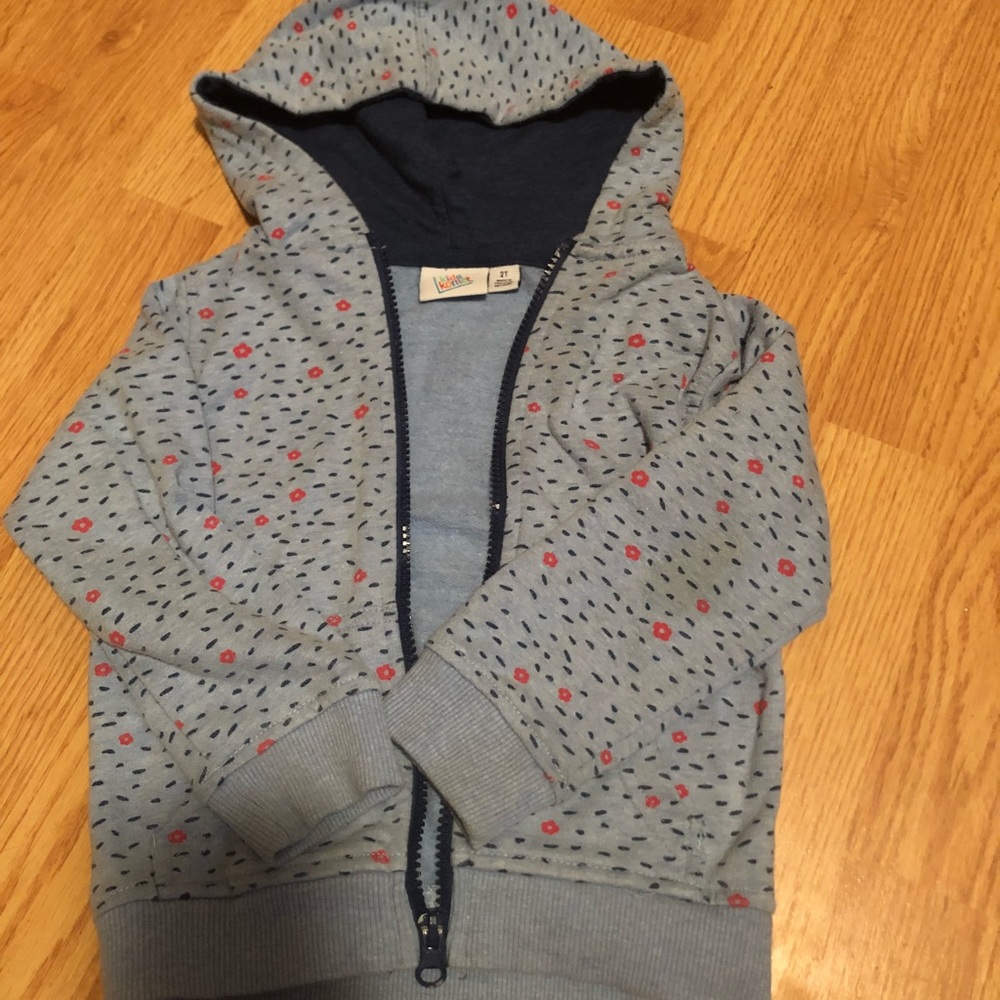 Girls Hoody Zip 2/T